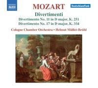 Mozart, W.A. – Divertissements N°11 et N°14 – NAXOS