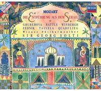 Gruberova / Battle / Solti / WP – Mozart : L'enlèvement au sérail K.384 – 2 CD Neuf