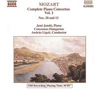 Mozart, W.A. – Intégrale des concertos pour piano, vol.1 – NAXOS Deutschland