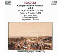 Mozart, W.A. – Intégrale des concertos pour piano, vol.7 – NAXOS