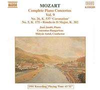 Mozart, W.A. - Intégrale des concertos pour piano, vol.9