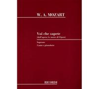 MOZART W.A. - LE NOZZE DI FIGARO: VOI CHE SAPETE - CHANT ET PIANO