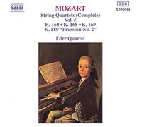 Mozart, W.A. – L'Intégrale des quatuors à cordes Vol. 5 – NAXOS