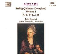 Mozart, W.A. – L'œuvre complète pour quintettes à cordes Vol. 1 – Quatuor Eder – NAXOS