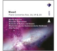 Mozart Faerber - Arg – Concertos pour piano n° 10, n° 19 et n° 20
