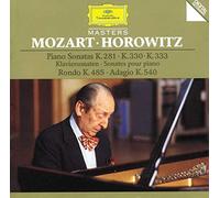 Mozart / Horovitz – Sonates pour piano Nos. 3, 10 et 13 (K.281, K.330, K.333) – CD