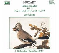 Mozart – Sonates pour piano Vol. 2 (311, 332, 545 & 570) – NAXOS