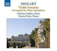 Mozart, W.A. – Sonates pour violon (arr. pour flûte et piano) – NAXOS