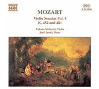 Mozart, W.A. – Sonates pour violon Vol. 4 Nos. 13 & 14 (Nishikazi/Jando) – NAXOS
