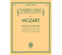Mozart W A – Trois concertos pour piano K466, K467 et K488 – Partition Hal Leonard – Deux pianos