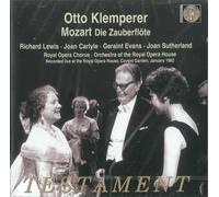 MOZART,W. - DIE ZAUBERFLOTE - RECORDED LIVE AT ROYAL OPERA