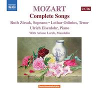 Mozart Wolfgang Amad - Intégrale Des Mélodies