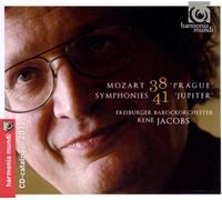 Mozart – Symphonies n°38 K.504 «Praga» & n°41 K.551 – Import – Harmonia Mundi