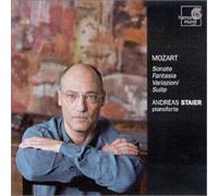 Staier, Andreas - Mozart : Suitenfragment K. 399 / Gigue K. 574 / Sonate K. 282 / Variations K. 455 / Fantaisie K. 475 / Sonate K. 547 (SACD Hybride)