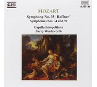 Mozart Wolfgang Amad – Symphonies Nos 34, 35 & 39 – Capella Istropolinata – NAXOS Deutschland
