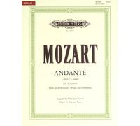 Mozart Wolfgang Amadeus – Andante in C K315 – Flûte traversière et piano – Edition Peters