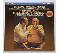 Mozart - Wolfgang Amadeus Mozart: Klavierkonzerte ~ Piano Concertos KV 488 & KV 537 "Kronungskonzert" "Coronation" / Friedrich Gulda, Concertgebouw Orchestra, Nikolaus Harnoncour