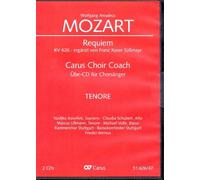 Mozart, Wolfgang Amadeus: Requiem d-Moll KV626 - Chorstimme Tenor : 2 Playalong-CD's