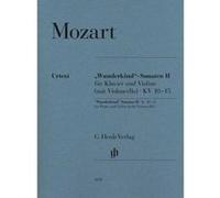 Mozart Wolfgang Amadeus - Sonates De Jeunesse (Wunderkind) Vol.2 Kv10-15 - Violon (Violoncelle Ad Lib)/Piano