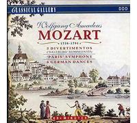 Mozart Wolfgang - Mozart: 3 Divertimentos / Paris Sym