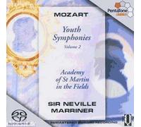 Mozart Youth Symphonies Volume 2 Symphony N°20 In D K 133 N°45 In D K 95/73n N°46 In C K 96/111b N°47 In D K 97/73m N°51 In D K 196/121 Academy Of Saint Martin In The Fields Dir Sir Neville Marriner