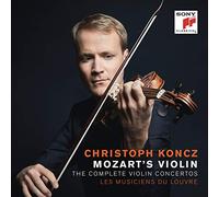 MOZART'S VIOLIN-THE COMPLETE VIOLIN CONCERTOS - 2 CD NEUF MOZART