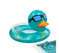 Mozeuu Bouée Gonflable Canard pour Piscine, en Vinyle Résistant Aux UV Et Aux Confettis, Bouée Canard pour Piscine - pour Adultes, Adolescents, Filles Et Garçons