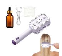 Mozeuu Brosse À Cheveux Électrique Avec Spray Et Massage, Nouvelle Brosse À Cheveux Électrique 2026 Avec Massage Vapeur Et Spray, Chauffante Démêlante Ionique Rechargeable, Peigne Nourrissant