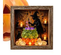 Mozeuu Kit De Boîte À Ombres LED À Faire Soi-même Pour Halloween