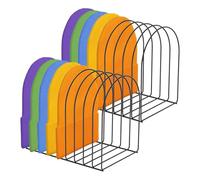 Mozeuu Lot de 2 supports de rangement en métal pour chapeaux en tricot et entrée