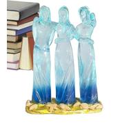 Mozeuu Statues d'amitié pour les amitiés féminines - Décoration en résine pour le bureau | Sculpture sœurs pour l'amitié, pour femmes femmes Noël fête des mères cheminée intérieur bureau