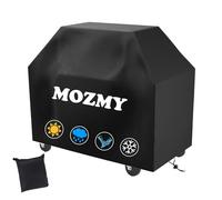 MOZMY Housse de Barbecue imperméable - 110 x 70 x 77 cm - en Tissu Oxford 420D - pour Weber, Enders, Barbecue de Jardin - Étanche à la poussière