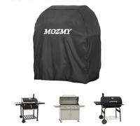MOZMY Housse de barbecue résistante aux intempéries - 117 x 66 x 117 cm - Oxford 420D - Housse de protection pour barbecue à gaz Weber, Enders - Housse de protection étanche à la poussière