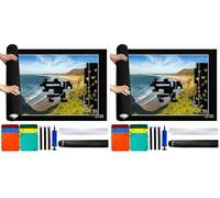 MOZOOSON Tapis Puzzle 3000 pièces，Tapis de Puzzle Feutre Antiglisse, Tapis Puzzles Rouleau de Rangement, Feutre Jigsaw Mat Puzzle Roll Up Mat avec 6 Trieur (Lot de 2)