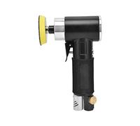 MOZUO Kit de ponceuse à Air 2 pouces, Mini polisseuse pneumatique à coude concentrique pour les travaux de carrosserie automobile, 12000 tr/min, 0,6 à 0,8 MPA YC-2615 (Style japonais)