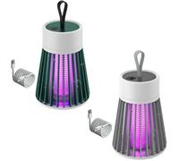 Mozz Guard Mosquito Zapper, Mozz Guard - Mozzguard Mosquito Zapper Suitable for Indoor, Home Garden, Camping, Picnic (Grey+Green).