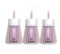 Mozz Guard - Protection Instantanée Contre Les Moustiques, Non Toxique Et Inodore, Convient Aux Familles avec Bébés Et Animaux Domestiques (Rose,3 unités)