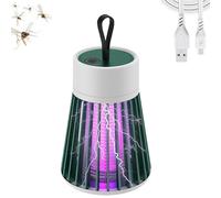 Mozzguard Mosquito Zapper, Mozz Guard Mosquito Zapper, Lampes Anti-Moustiques Portables, Rechargeable par USB, Lampe Anti-moustiques Imperméable pour Camping, Jardins, Intérieur (Vert)