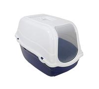 MP Bergamo Maison de Toilette Romeo pour Chat Bleu Nuit