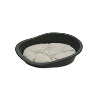MP Bergamo Sonny Classic 110 Panier en Plastique pour Chien Gris Anthracite