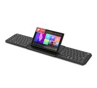 MP Clavier Tetra Mobile Pixels avec écran tactile de 8", touches de raccourci personnalisables, claviers ergonomiques sans fil, 3 dispositions modulaires, connectivité Bluetooth, chargement USB-C,