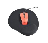 MP-GEL-BLACK - Tapis de souris avec repose-poignets - noir
