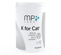 MP Labo Gélules K for Cat – pour chien et chat – riche en potassium – 60 gélules