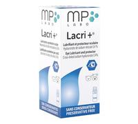 MP Labo Solution oculaire Lacri+ – Hyaluronate de sodium réticulé – Pour chien et chat – 10 ml