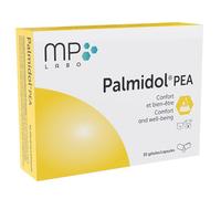 MP Labo Palmidol® PEA 30 Gélules - Confort et Bien-être du Chien et du Chat - Idéal pour les Animaux en Convalescence ou Agés - Contient du Palmitoyléthanolamide et de l'Astaxanthine