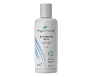 MP Labo Phytobiovet® Shampoing Doux pour Chien et Chat 200 ml - Aux Protéines de Blé et à l’Huile d’Argan - Labellisé Ecocert Ecosoin Bio des Animaux