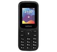 MP myPhone Fusion Téléphone de Touches Grand Bouton écran Couleur 1,77" Batterie 600mAh Torche Radio Double SIM Bluetooth téléphone Portable Seniors Touches éclairées Noir Téléphone Portable Seniors
