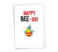 MP-Single-GTG The Best Card Company Anniversaire 1 Singles Birthday Puns-Bee Birthday C6119BBDG