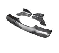 MP Style véritable fibre de carbone pare-chocs arrière diffuseur lèvre support d'échappement plaque de becquet Compatible for BMW X5 F15 M Tech Sport 2014-2018