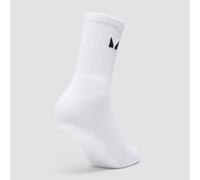MP Unisex Crew Socks (1 Pack) - White - UK 12-14